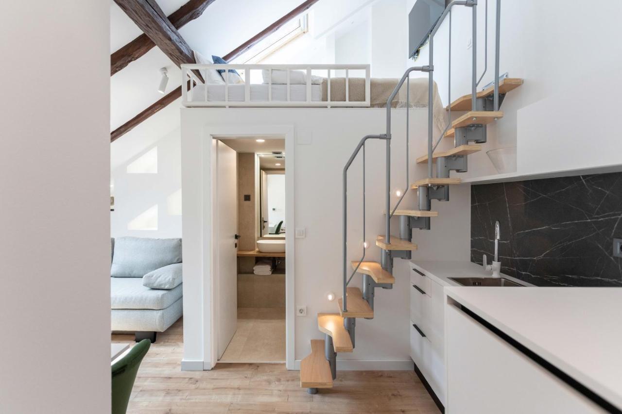 Modern Loft With Gallery In City Center Zágráb Kültér fotó